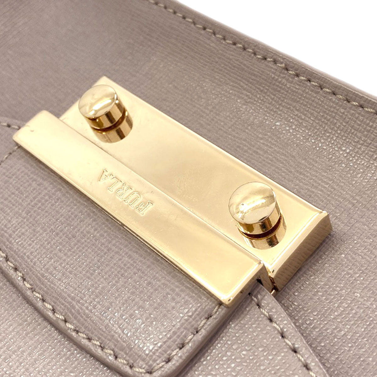 Furla Julia ChainShoulder Shoulder Bag Leather Ladies [Used]