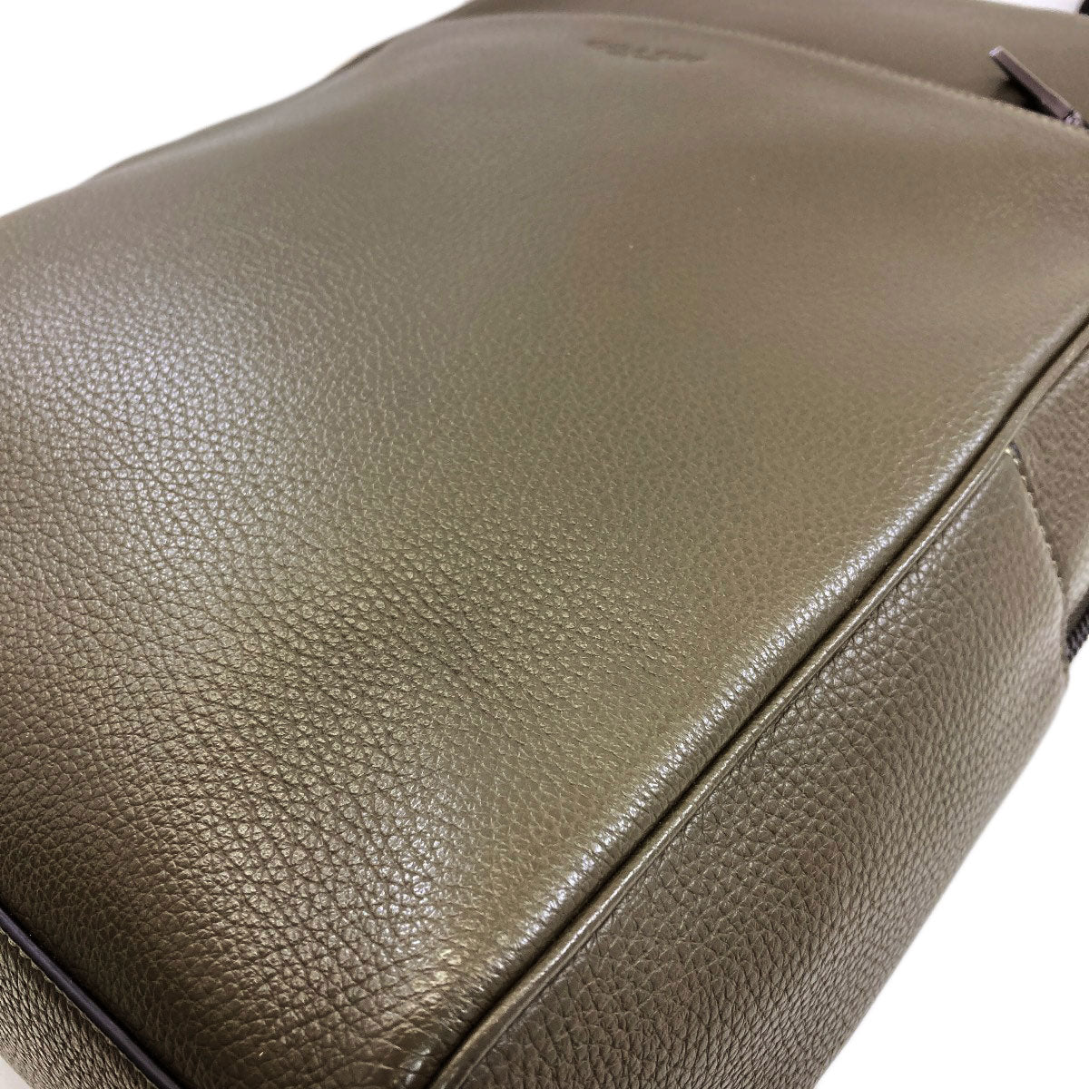 COACH CAJ66 logo Backpack Â· Daypack Leather Ladies [Used]