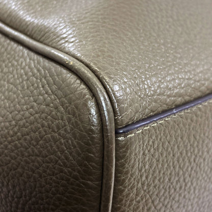 COACH CAJ66 logo Backpack Â· Daypack Leather Ladies [Used]