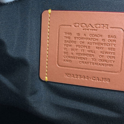 COACH CAJ66 logo Backpack Â· Daypack Leather Ladies [Used]