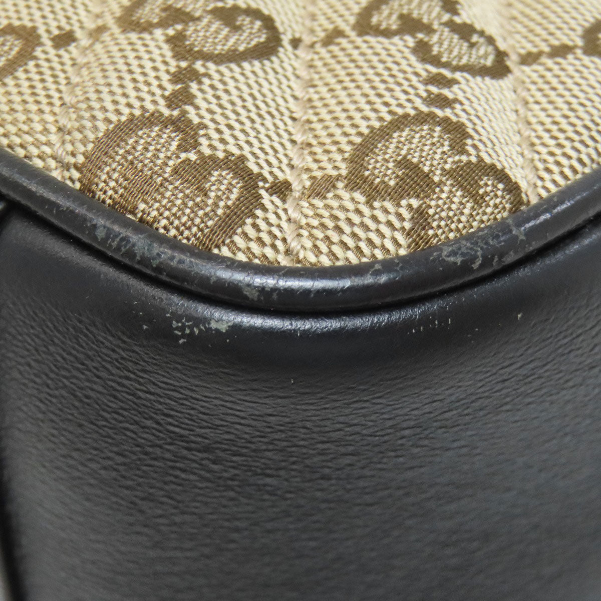 GUCCI 443497 GG Marmont Medium Shoulder Bag Canvas Ladies [Used]