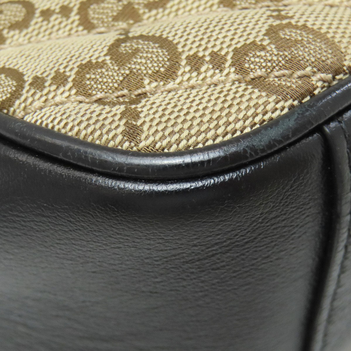 GUCCI 443497 GG Marmont Medium Shoulder Bag Canvas Ladies [Used]