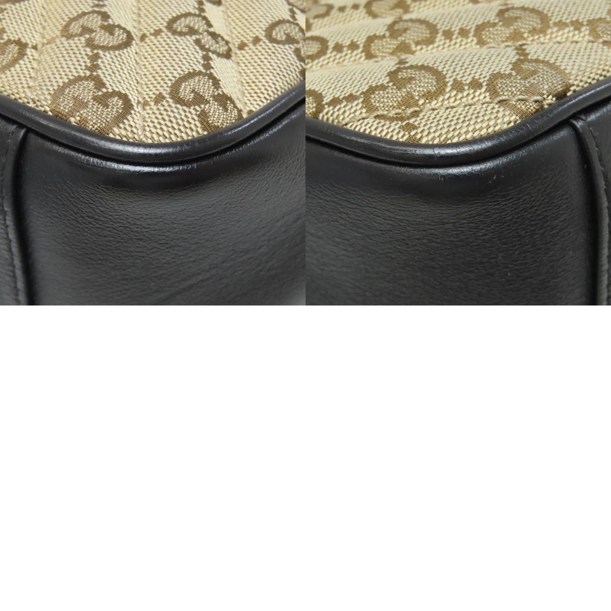 GUCCI 443497 GG Marmont Medium Shoulder Bag Canvas Ladies [Used]