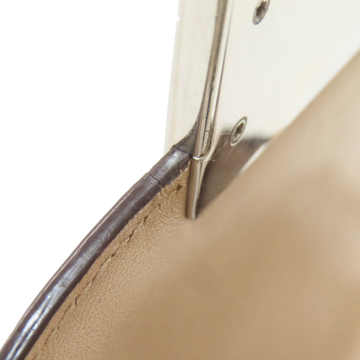 CELINE small trotter Shoulder Bag Leather Ladies [Used]