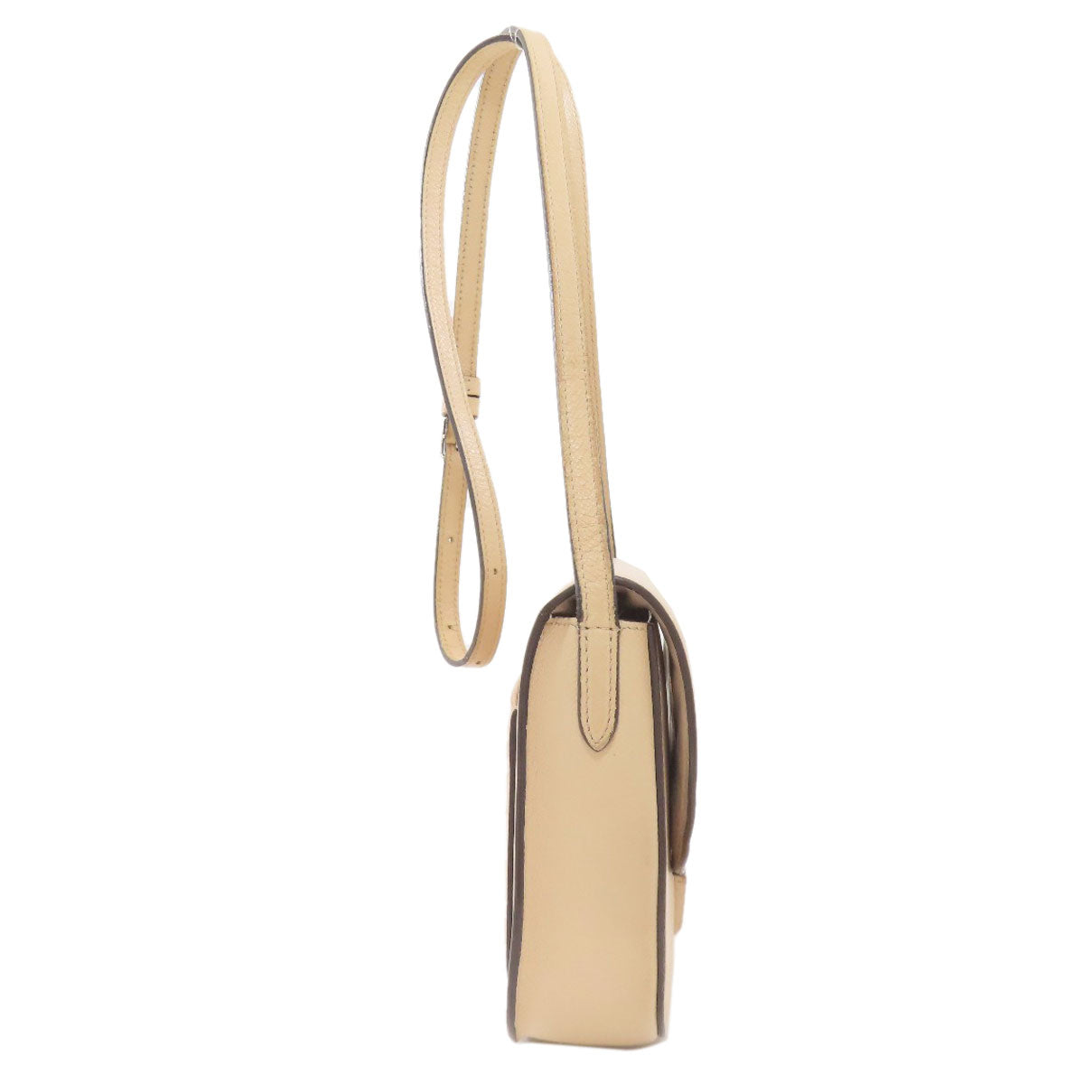 CELINE small trotter Shoulder Bag Leather Ladies [Used]