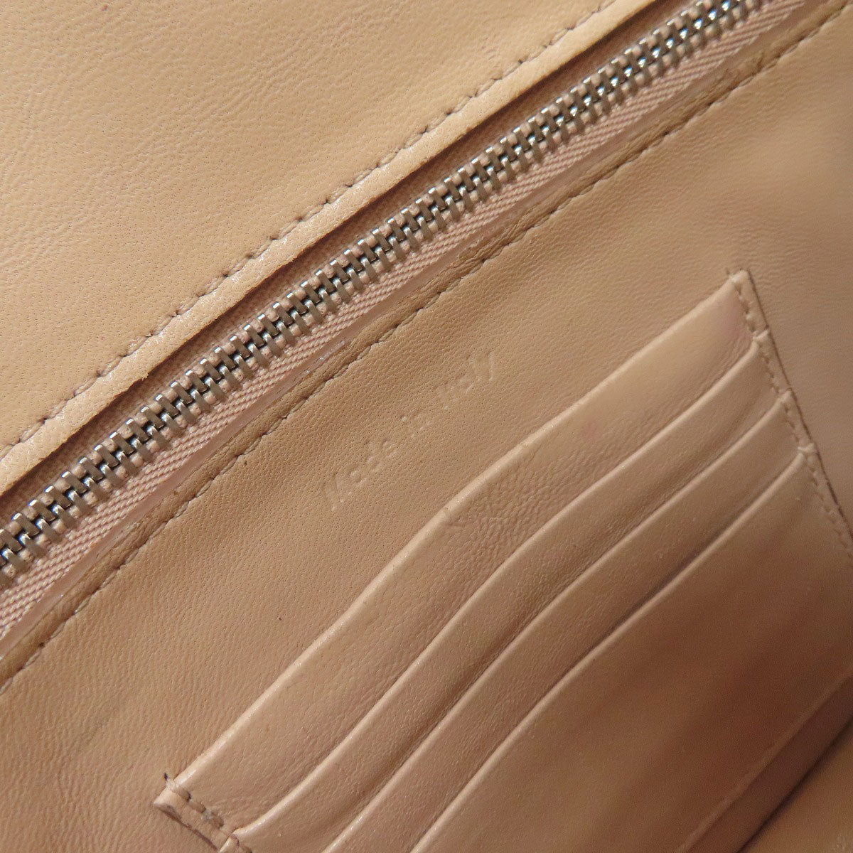 CELINE small trotter Shoulder Bag Leather Ladies [Used]