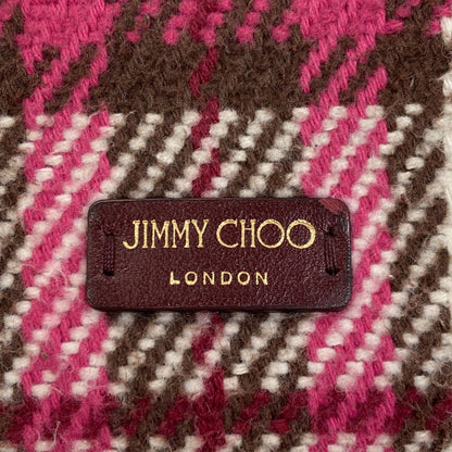 Jimmy Choo Varennes 2WAY Handbag wool LeatherLadies [Used]