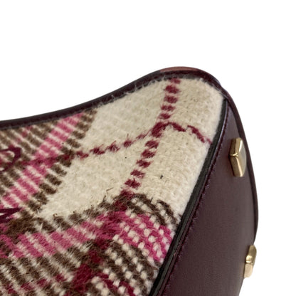 Jimmy Choo Varennes 2WAY Handbag wool LeatherLadies [Used]