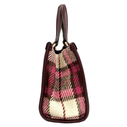 Jimmy Choo Varennes 2WAY Handbag wool LeatherLadies [Used]