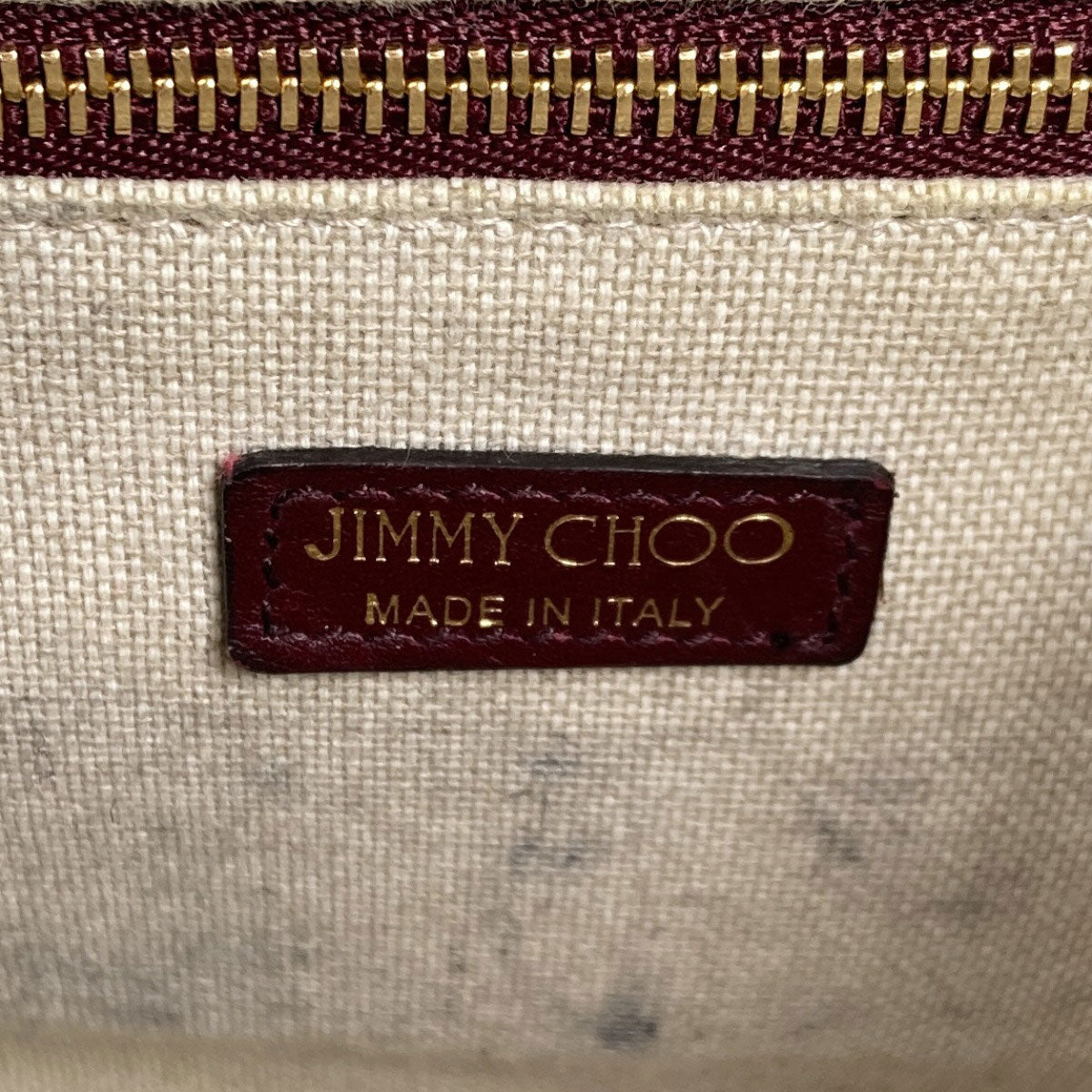 Jimmy Choo Varennes 2WAY Handbag wool LeatherLadies [Used]