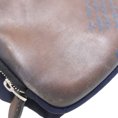Berluti Hike On Mini Shoulder Bag Handbag Nylon Leathermens [Used]