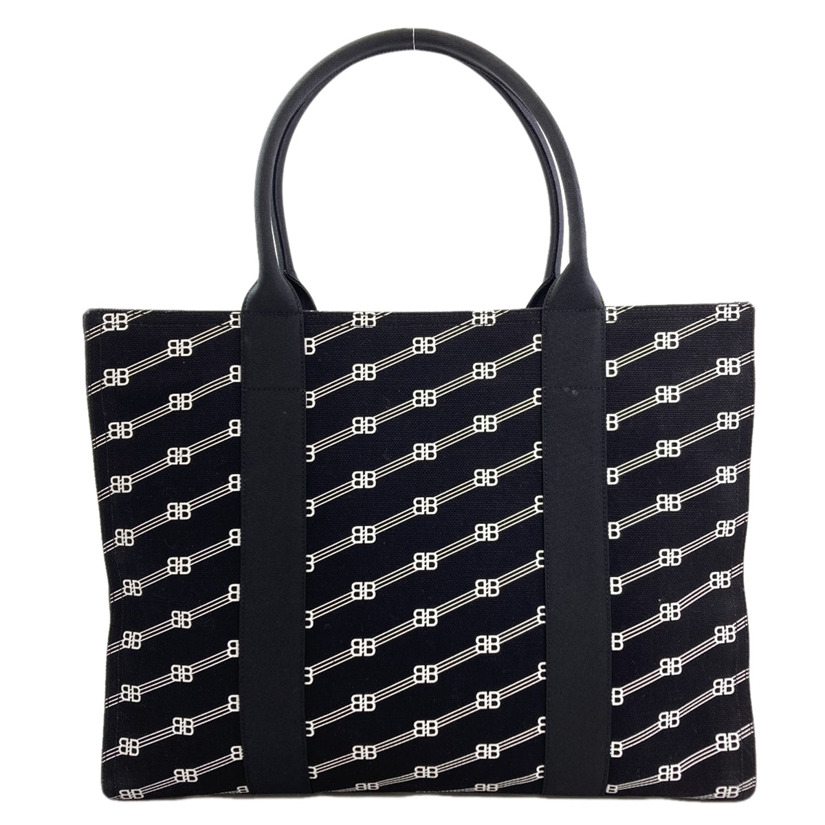 BALENCIAGA 621826 BBMonogram Tote Bag Canvas Ladies [Used]