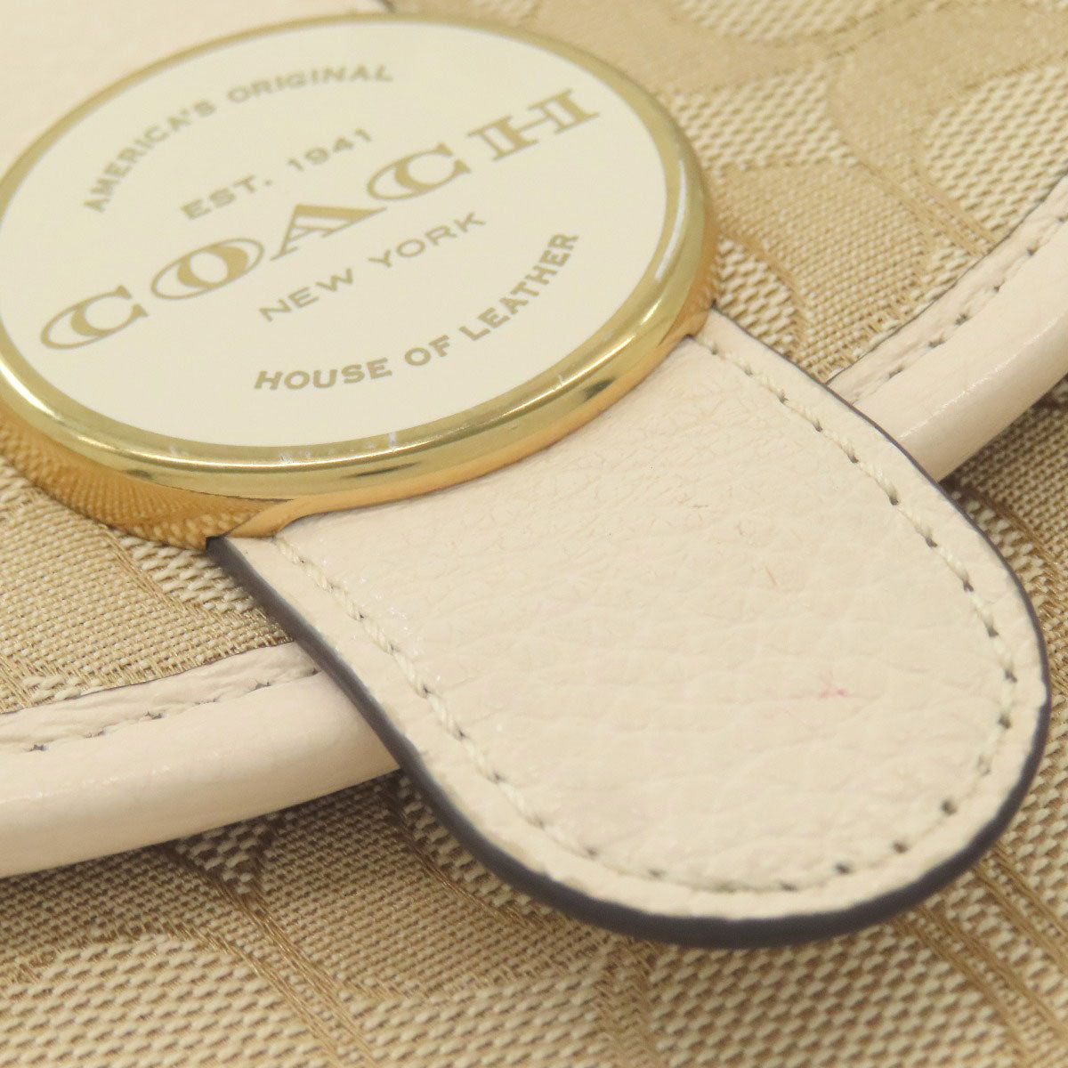 COACH C8321 Signature Shoulder Bag Canvas Ladies [Used]