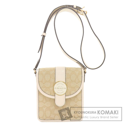 COACH C8321 Signature Shoulder Bag Canvas Ladies [Used]