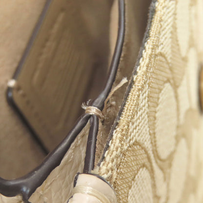 COACH C8321 Signature Shoulder Bag Canvas Ladies [Used]