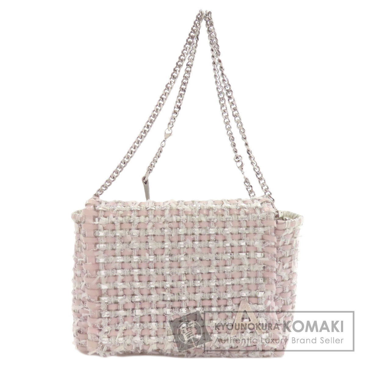 ANTEPRIMA Wire Bag Intrecciato Tweed Shoulder Bag PVC Ladies [Used]