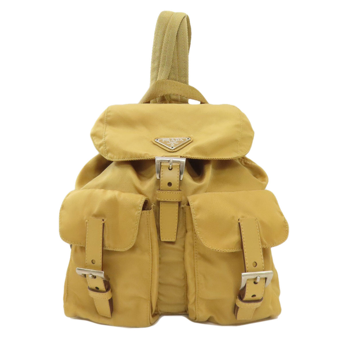 PRADA Logo Hardware Backpack Â· Daypack Nylon Ladies [Used]