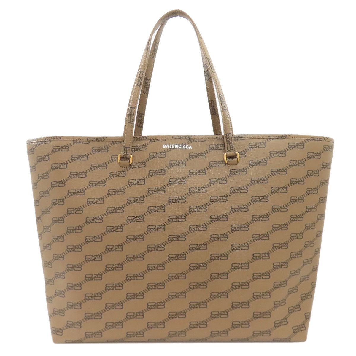 BALENCIAGA 702703 BBMonogram Tote Bag PVC Ladies [Used]