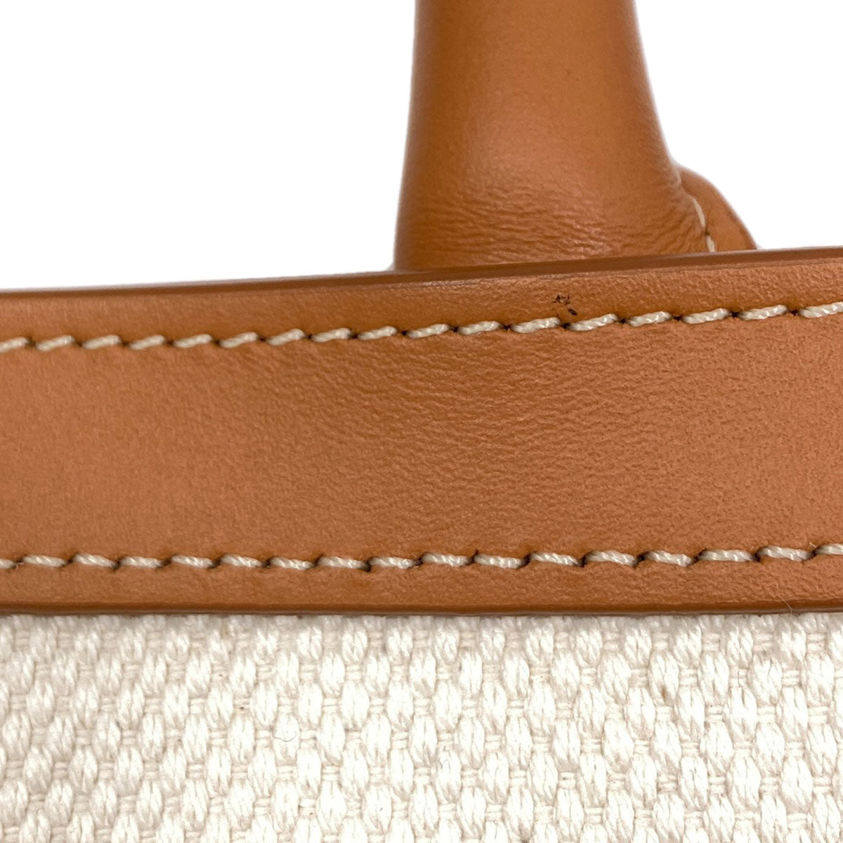CELINE Vertical Cabas 2WAY Handbag Canvas Ladies [Used]