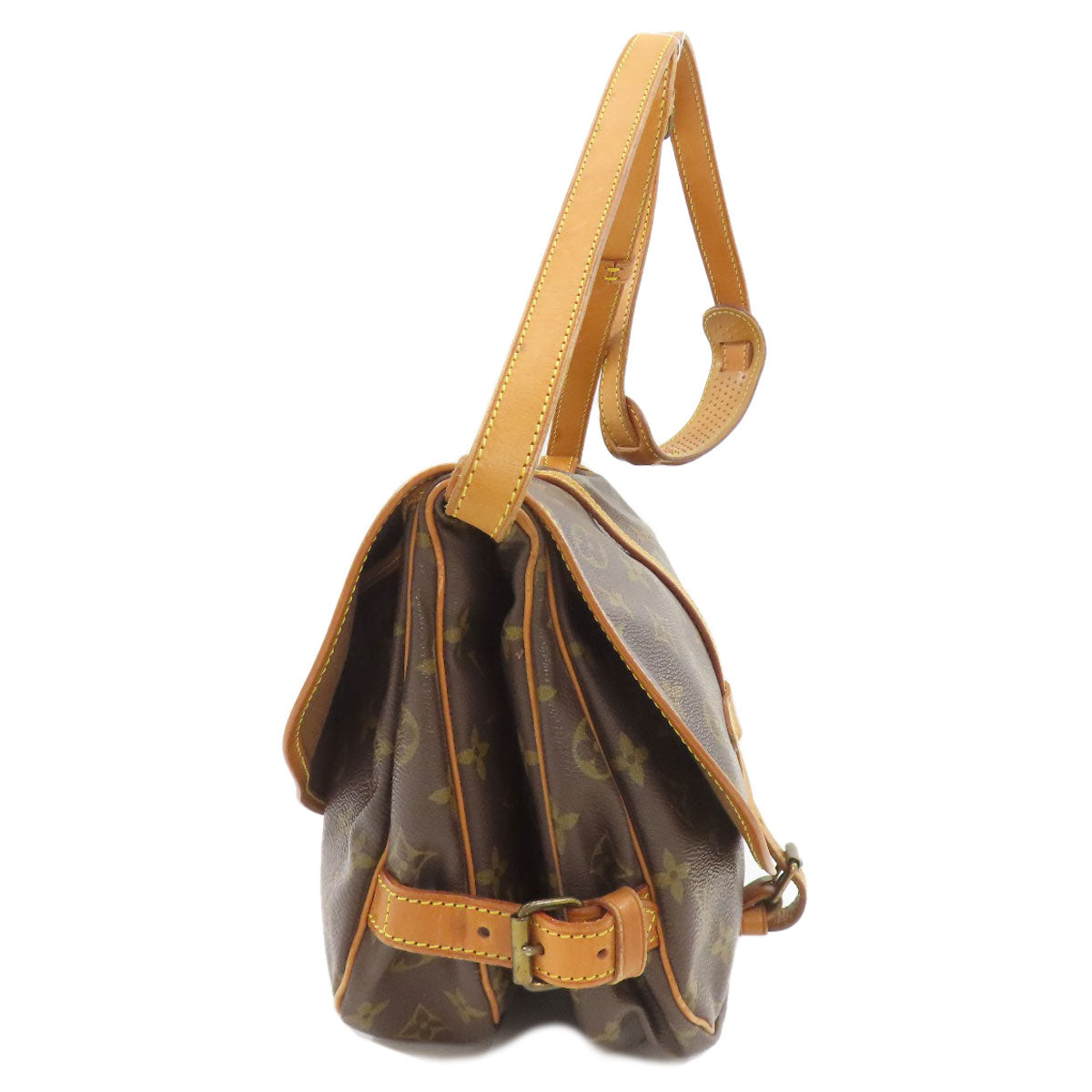 LOUIS VUITTON M42256 Saumur 30 Shoulder Bag Monogram canvas Ladies [Used]