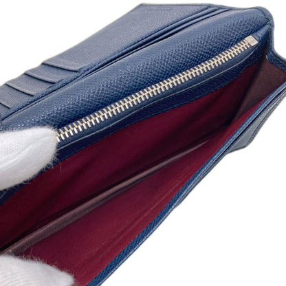 BVLGARI BVLGARI BVLGARI Long wallet (with coin pocket) Leather mens [Used]