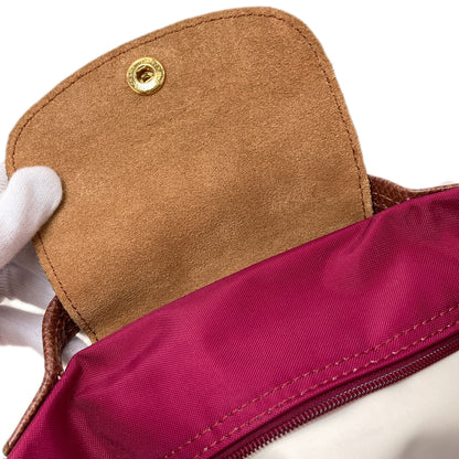 Longchamp logo Handbag Nylon Ladies [Used]