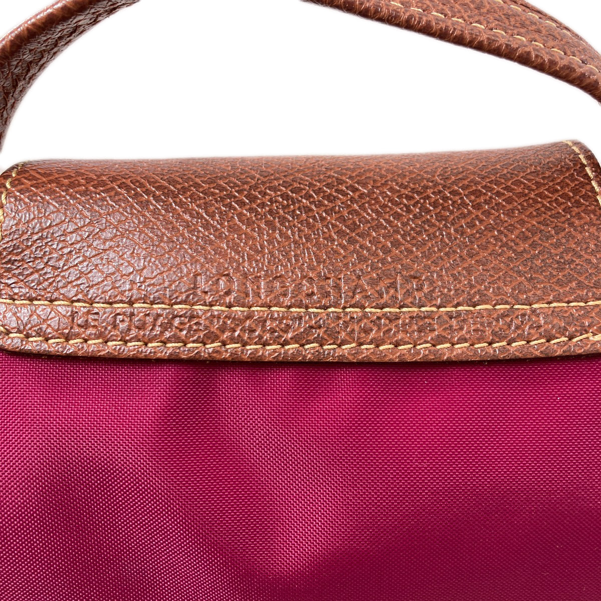 Longchamp logo Handbag Nylon Ladies [Used]