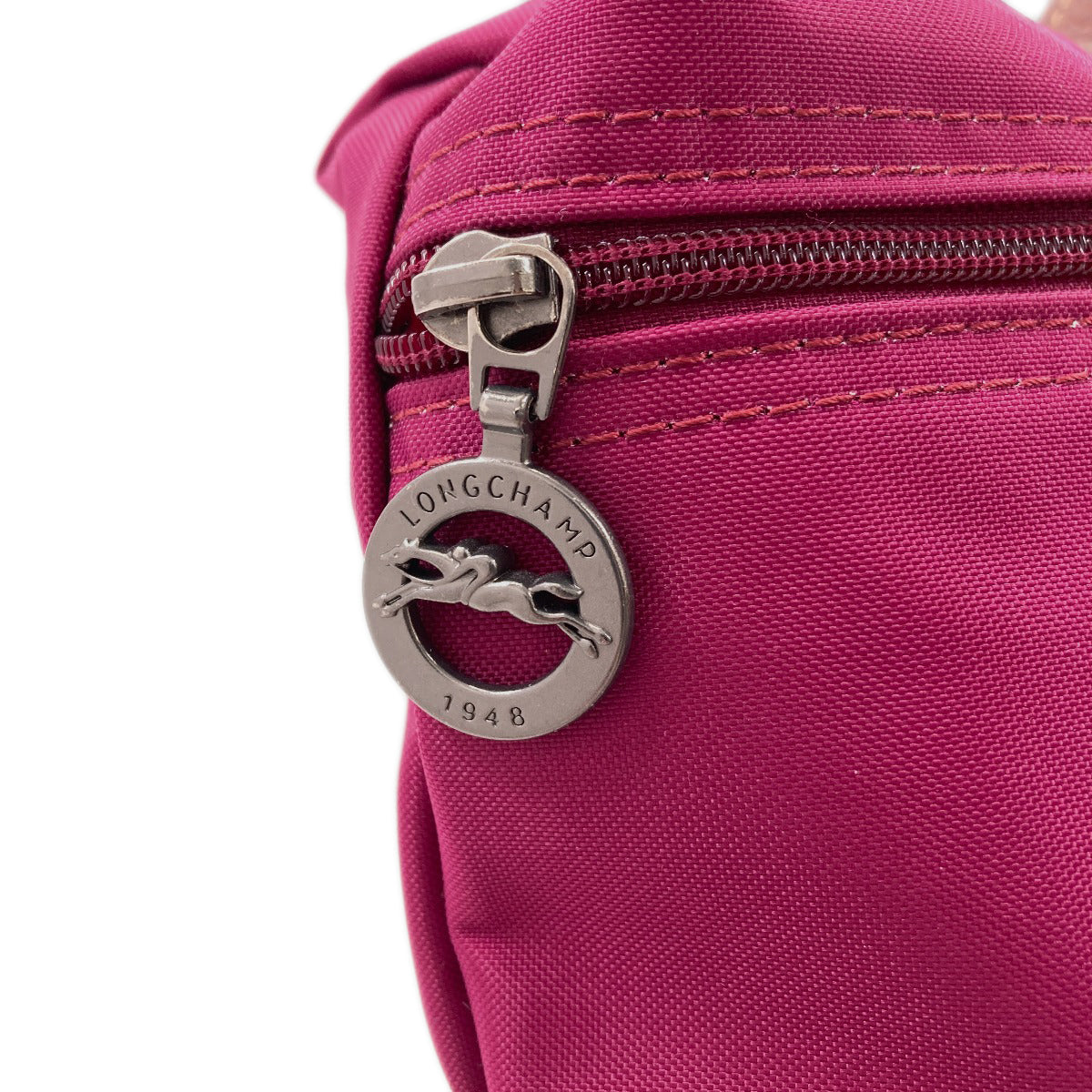 Longchamp logo Handbag Nylon Ladies [Used]