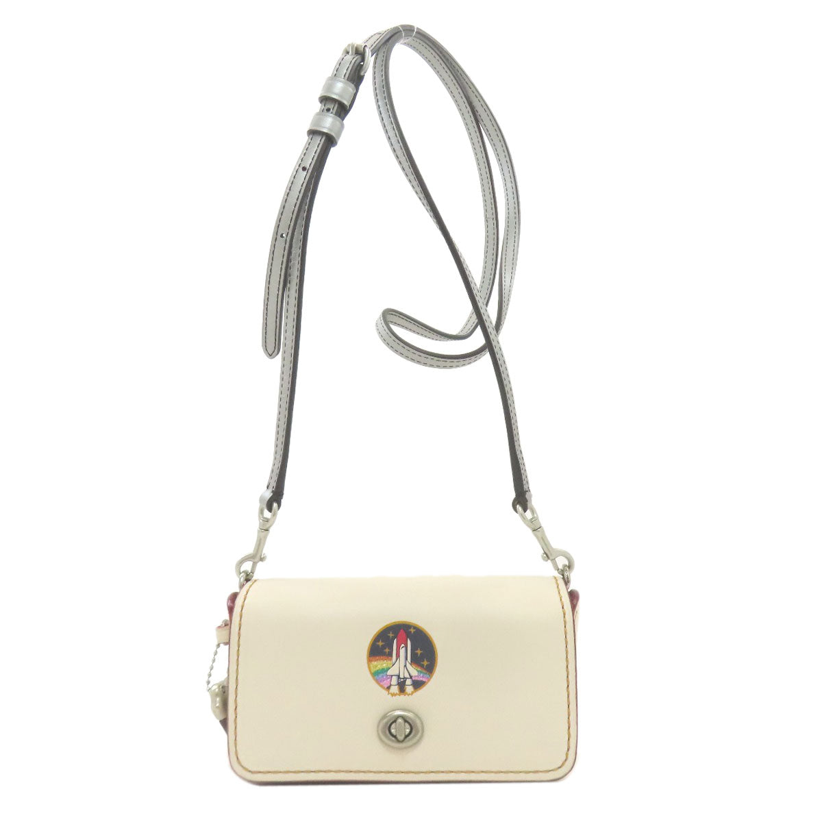 COACH 10862 Space Collection Shoulder Bag Leather Ladies [Used]