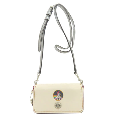 COACH 10862 Space Collection Shoulder Bag Leather Ladies [Used]