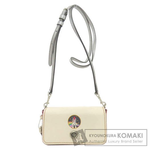 COACH 10862 Space Collection Shoulder Bag Leather Ladies [Used]