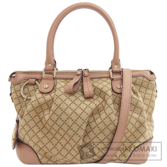 GUCCI 247902 Diamante Sookie 2WAY Handbag Canvas Ladies [Used]