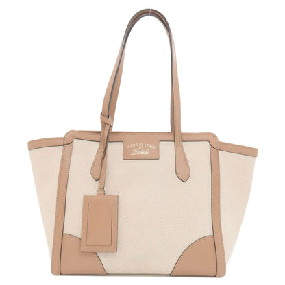 グッチ 354408 スウィングトート トートバッグ キャンバス レディース 【中古】【GUCCI】
