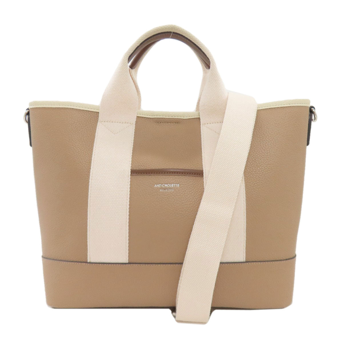 SELECT BAG And Chouette 2WAY Handbag Leather Ladies [Used]