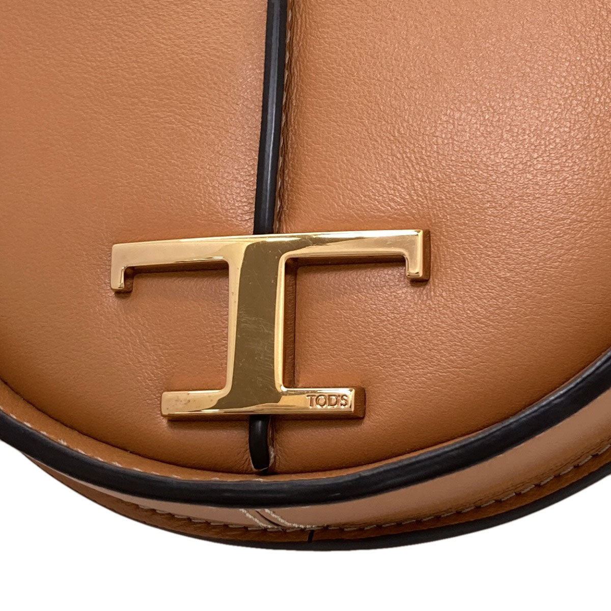 TODS Timeless Hobo Micro Mini Bag Handbag Leather Ladies [Used]