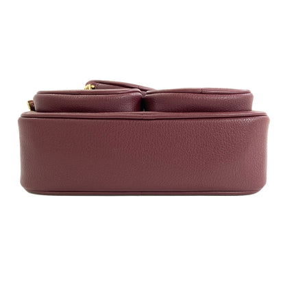 Michael Kors Jet Set Item Crossbody with Attachment Medium Shoulder Bag Leather Ladies [Used]
