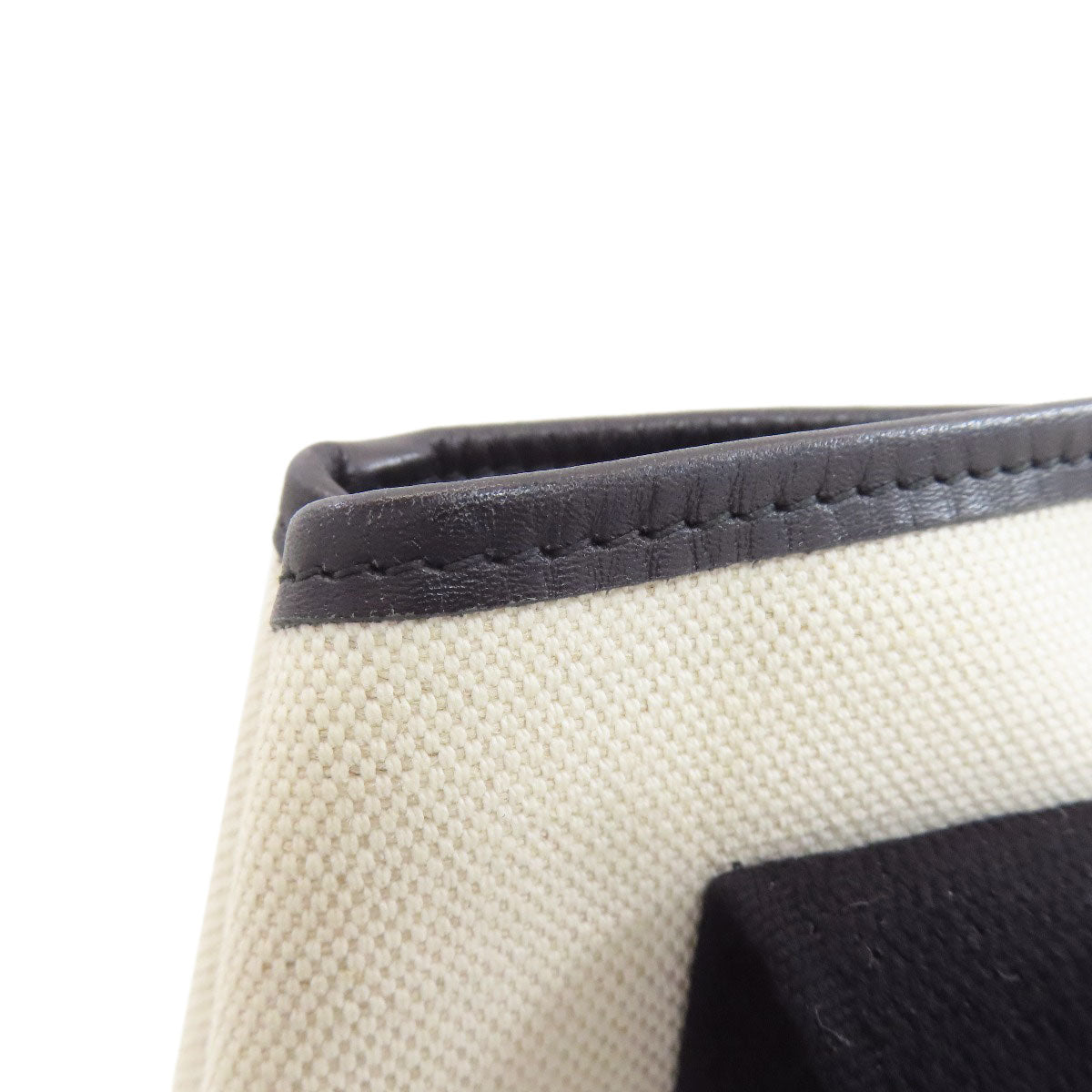 BALENCIAGA 339933 NAVY CABAS Handbag Canvas Ladies [Used]