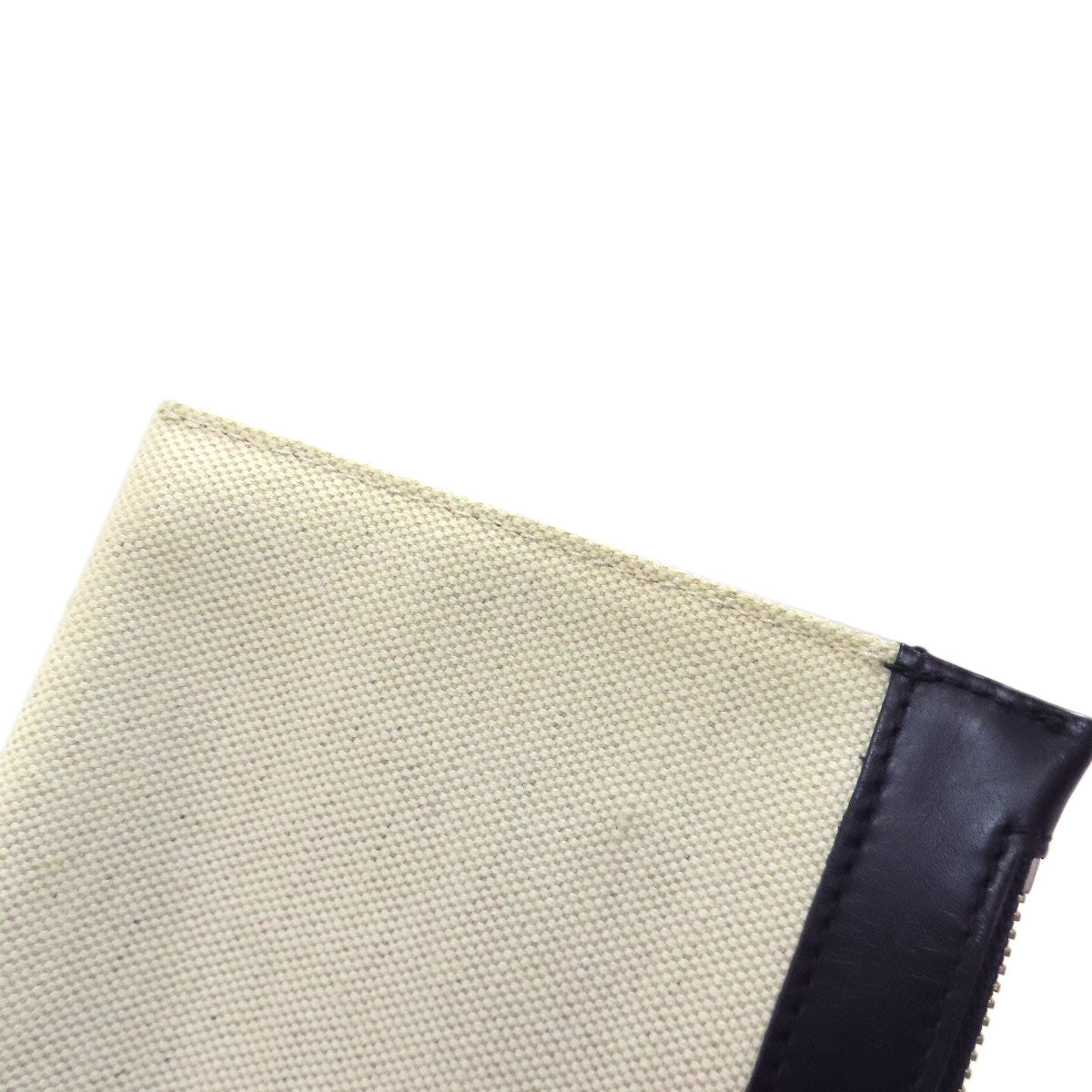 BALENCIAGA 339933 NAVY CABAS Handbag Canvas Ladies [Used]