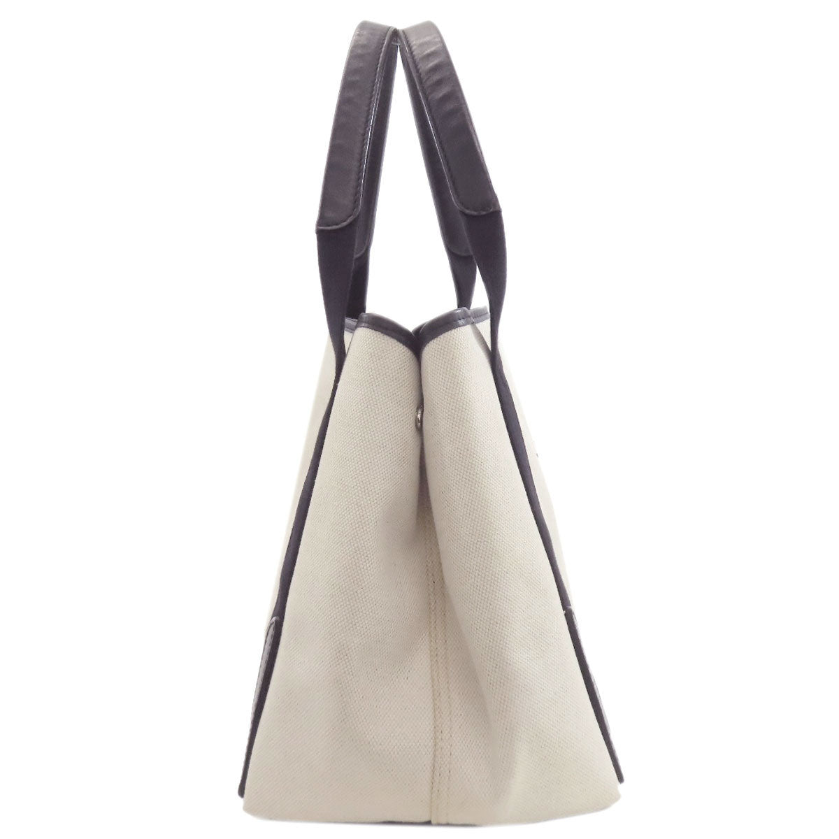 BALENCIAGA 339933 NAVY CABAS Handbag Canvas Ladies [Used]
