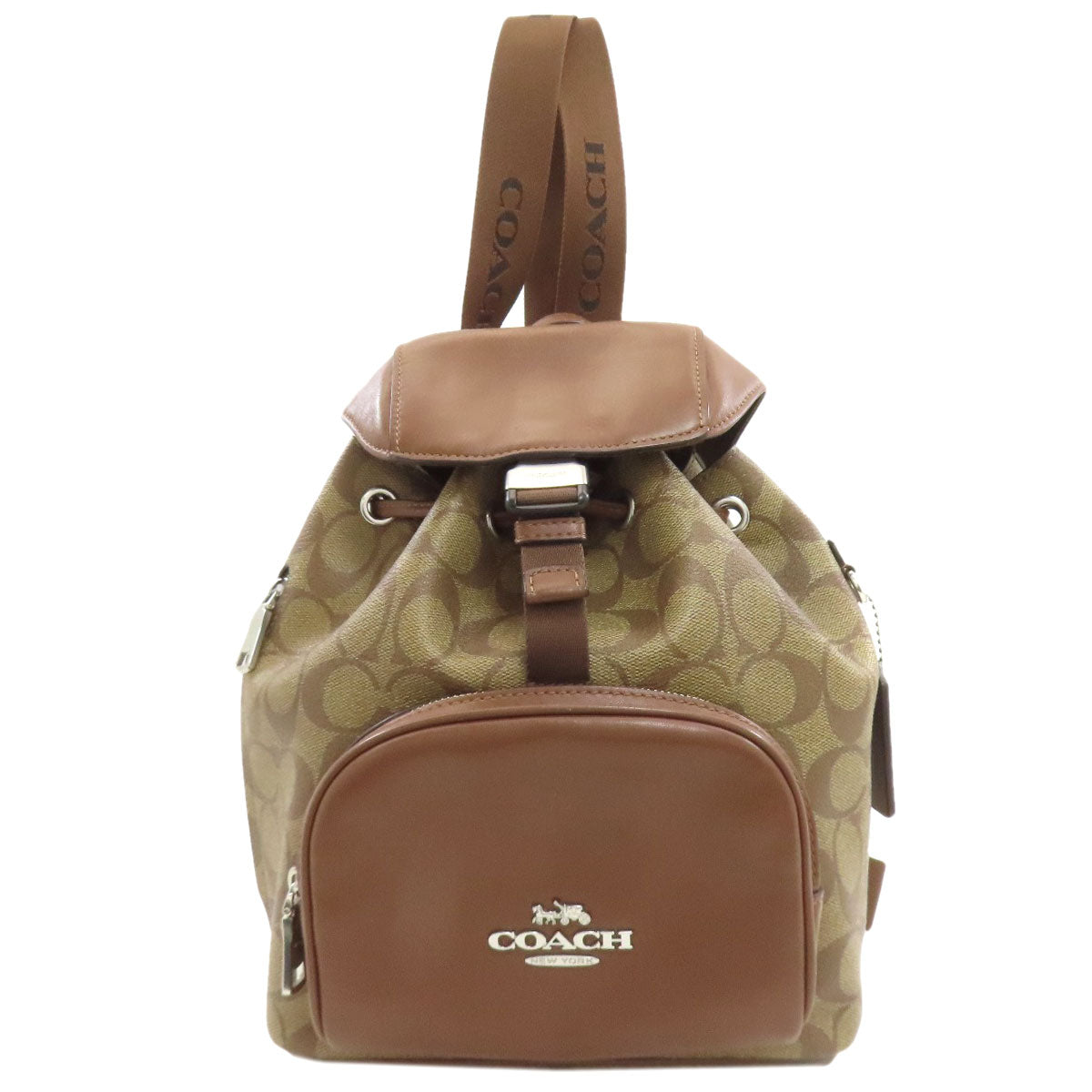 COACH CR130 Pace Backpack Signature Backpack Â· Daypack PVC LeatherLadies [Used]