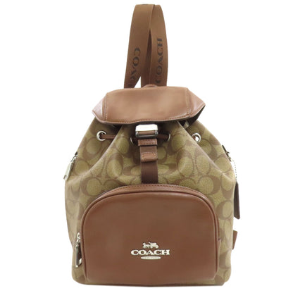 COACH CR130 Pace Backpack Signature Backpack Â· Daypack PVC LeatherLadies [Used]
