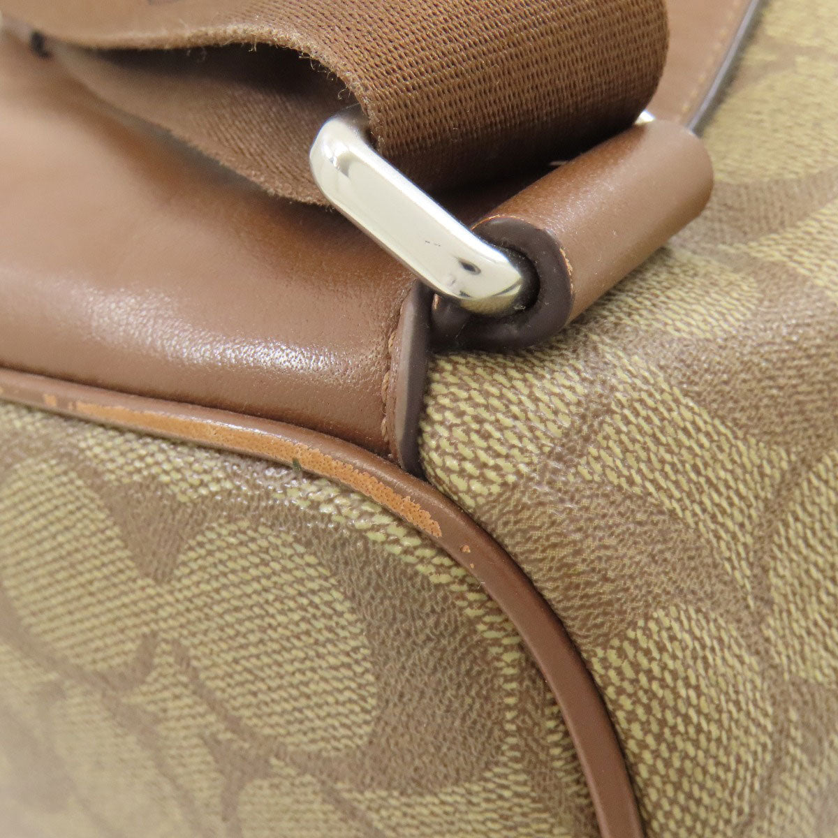 COACH CR130 Pace Backpack Signature Backpack Â· Daypack PVC LeatherLadies [Used]
