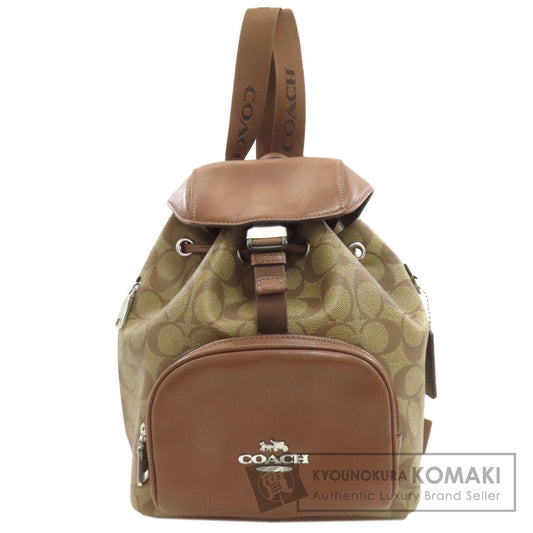 COACH CR130 Pace Backpack Signature Backpack Â· Daypack PVC LeatherLadies [Used]