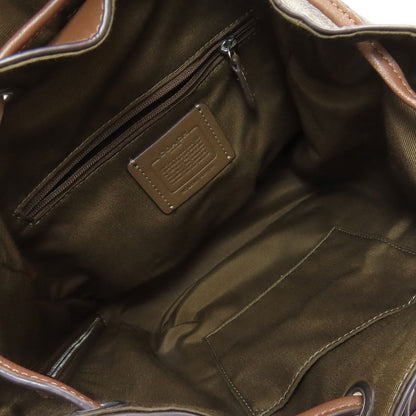 COACH CR130 Pace Backpack Signature Backpack Â· Daypack PVC LeatherLadies [Used]