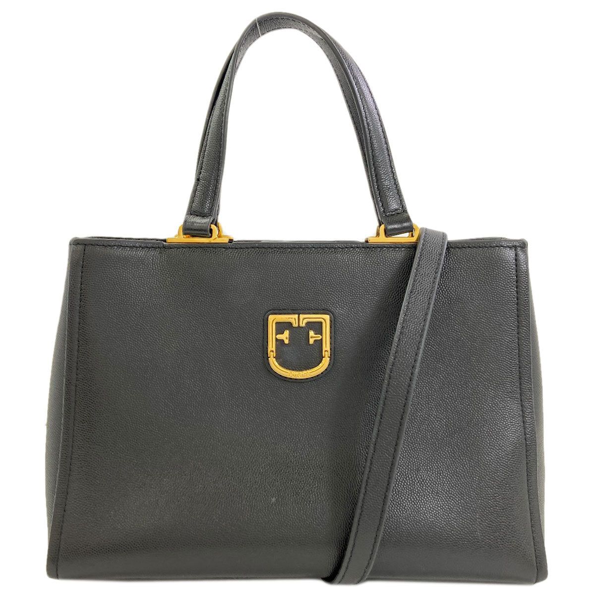 Furla Belvedere 2WAY Tote Bag Leather Ladies [Used]