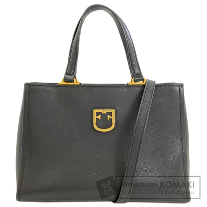 Furla Belvedere 2WAY Tote Bag Leather Ladies [Used]