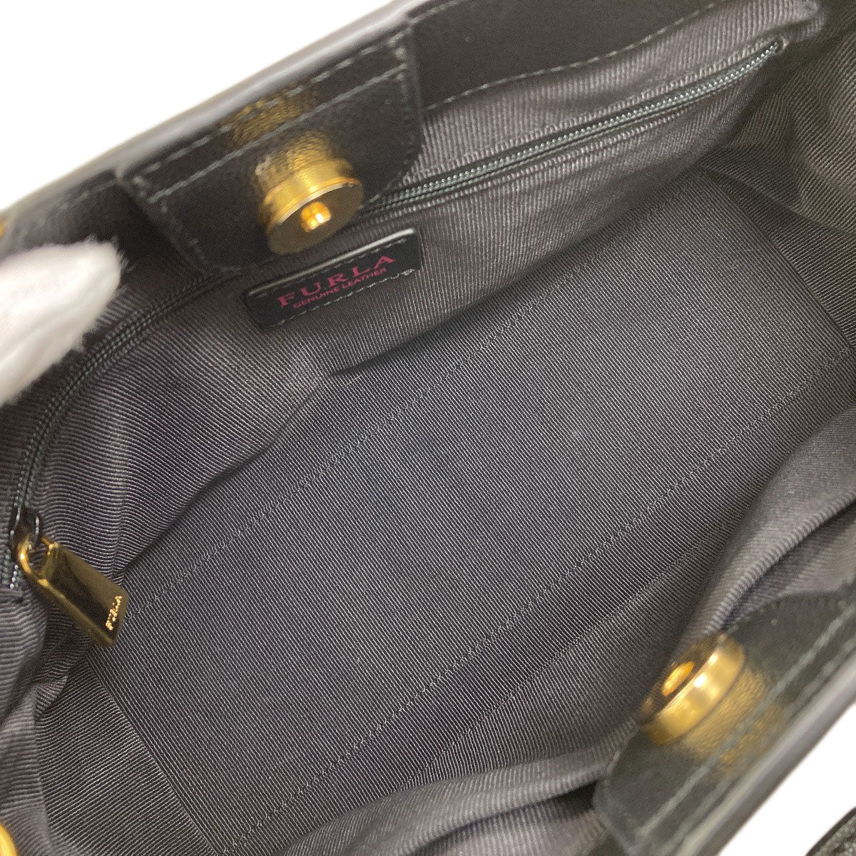 Furla Belvedere 2WAY Tote Bag Leather Ladies [Used]