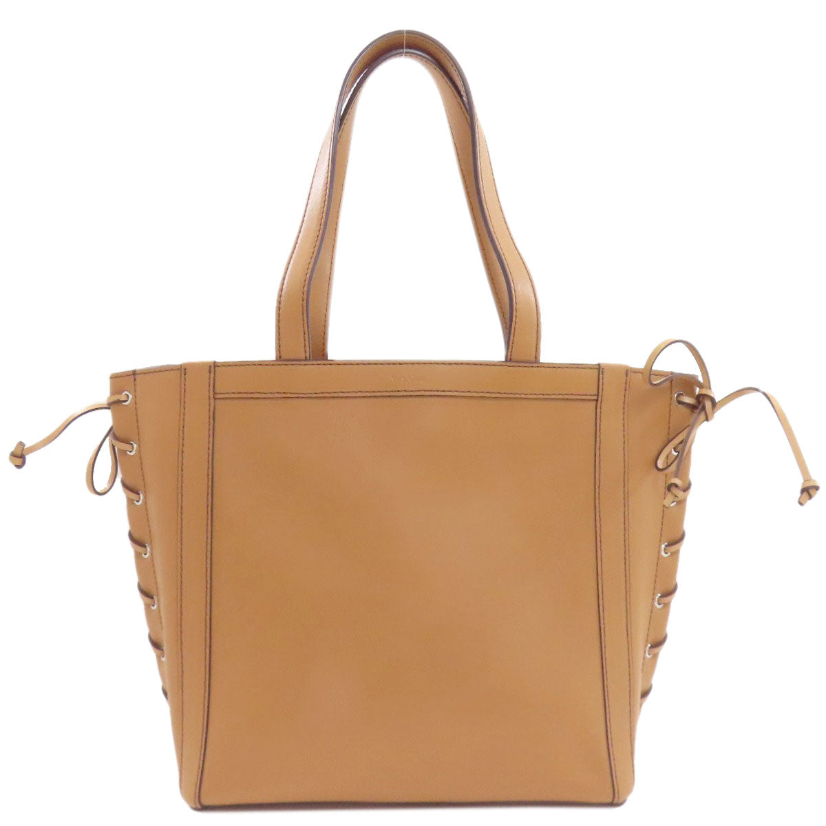 MAX MARA Braided ribbon Tote Bag Leather Ladies [Used]