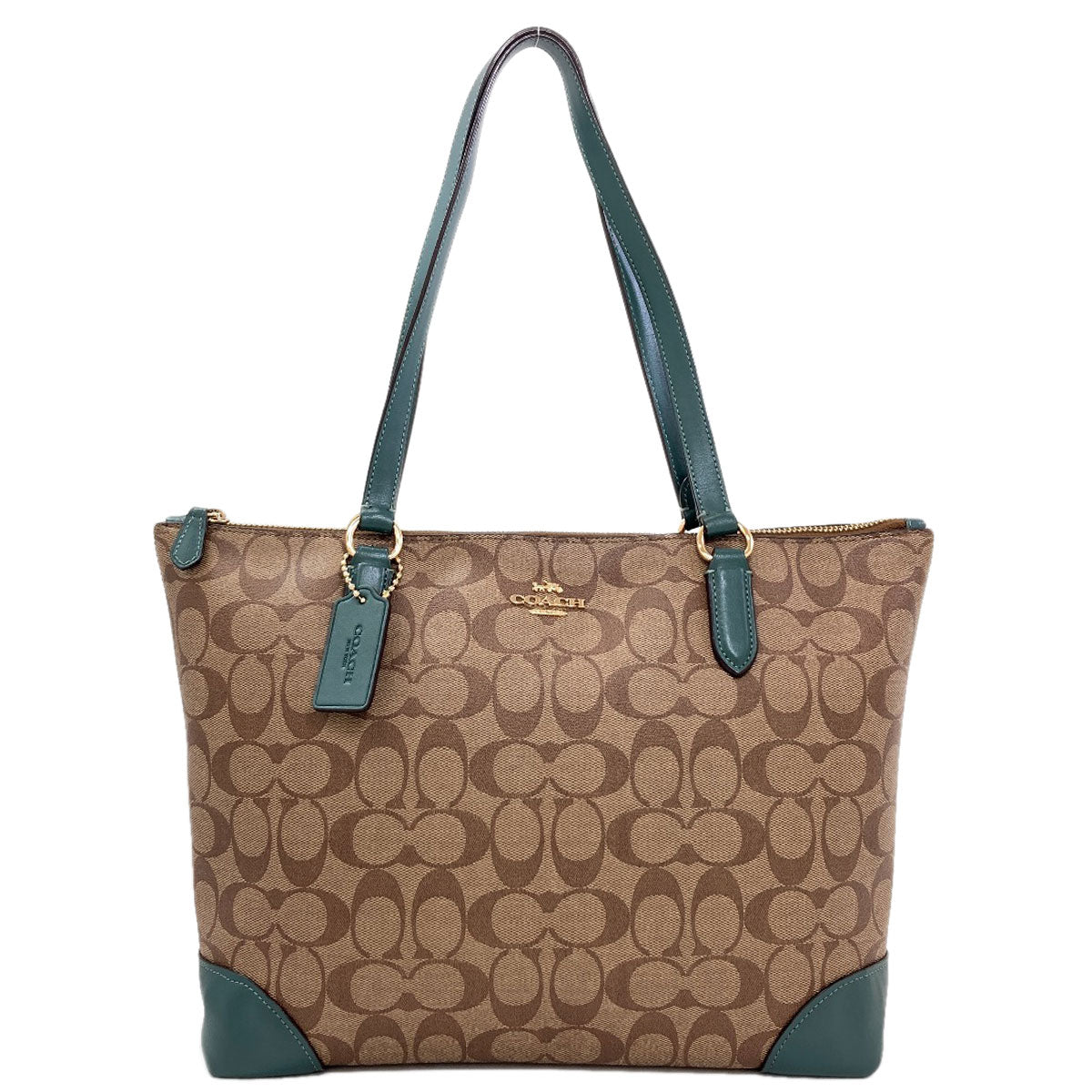 COACH F29208 Signature Tote Bag PVC LeatherLadies [Used]