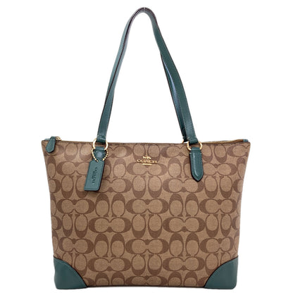COACH F29208 Signature Tote Bag PVC LeatherLadies [Used]